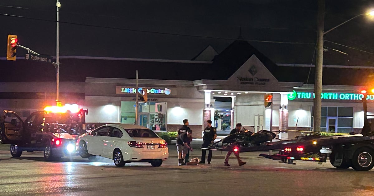 Crash in Vaughan Leaves Motorcyclist Dead