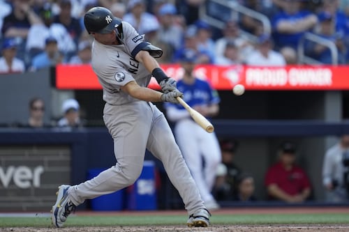 Goldschmidt's late homer lifts Yankees past Blue Jays 3-1, spoiling Gausman's outing