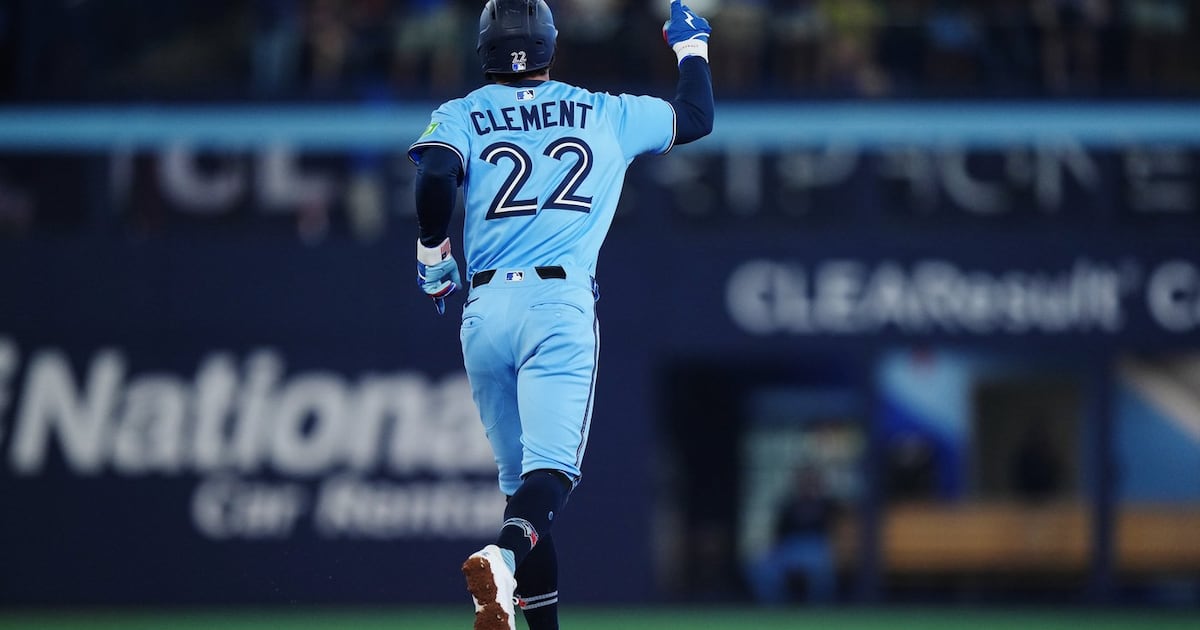 Clement and Varsho hit homers as Blue Jays kick off homestand with 5-1 win ...