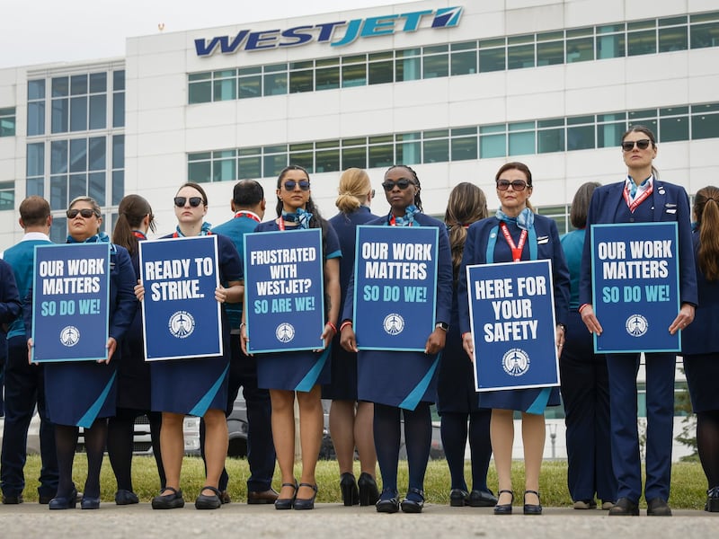 WestJet strike leaving third party travel plans up in the air: passenger
