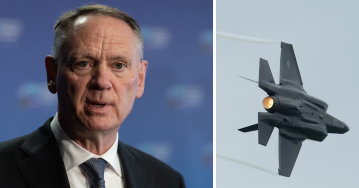 Defence minister on the F-35 review
