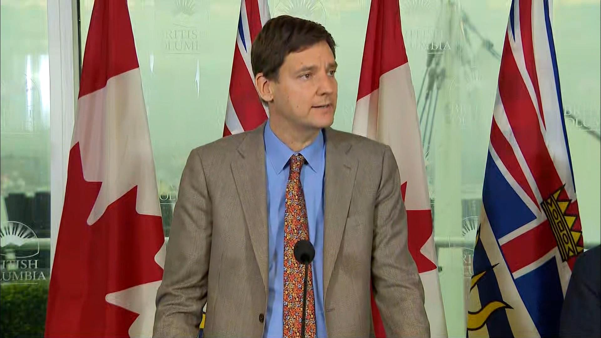 B . C . Premier David Eby to speak on Canada - U . S . trade war