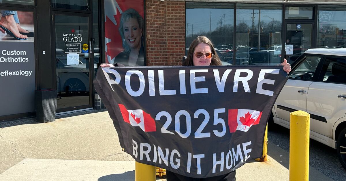 ‘This is a Conservative riding, and this Liberal has no business being ...