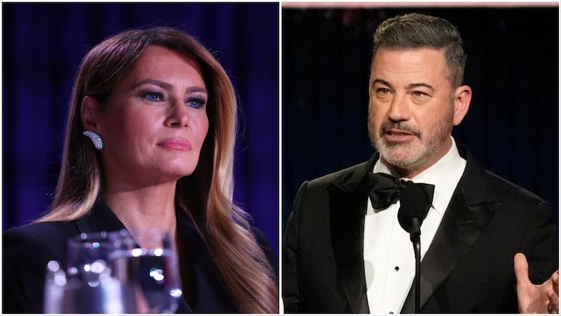 Donald and Melania Trump call for Jimmy Kimmel to be fired