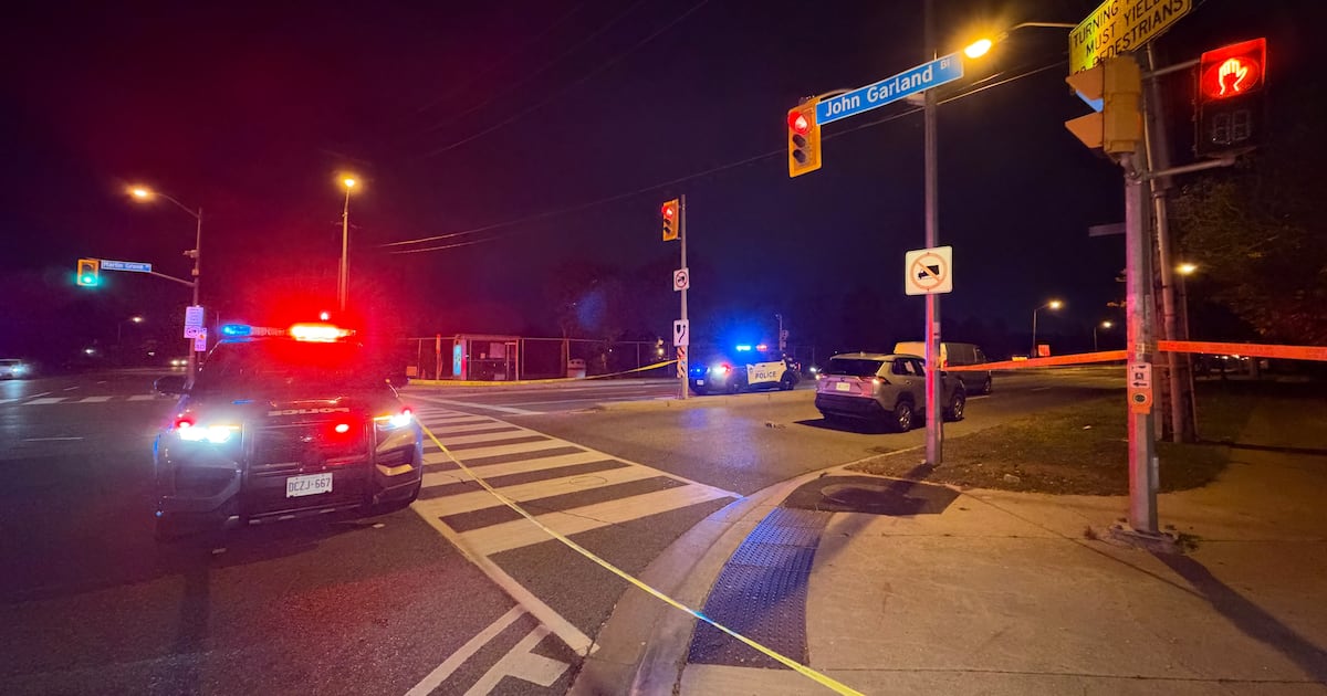 Pedestrian seriously injured after being struck in north Etobicoke