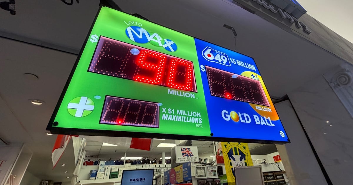 Lotto Max Jackpot Reaches Record $90 Million