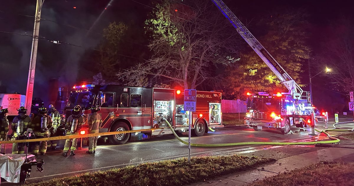 Maple Express | October 21, 2026 | Man pulled from Richmond Hill house fire without vital signs