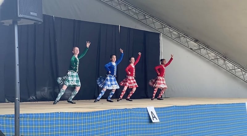 Performers take part in the week-long events for the 161st Highland Games in Antigonish. (CTV/Vanessa Wright)