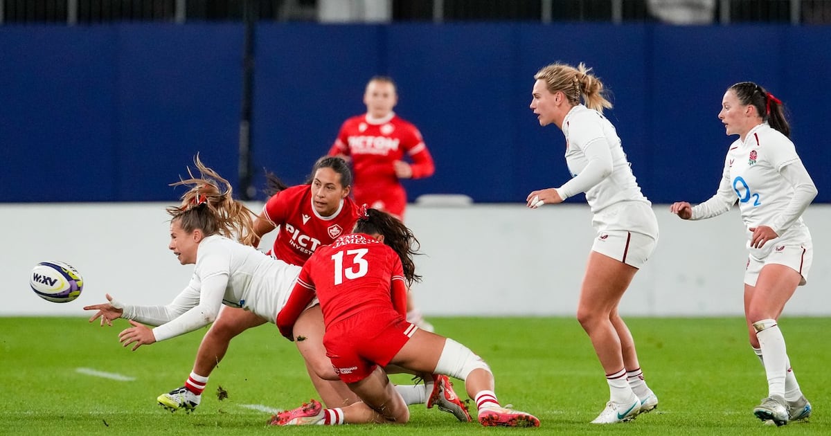 Canada upsets England 24-21 in women's rugby, snapping 41-game unbeaten streak