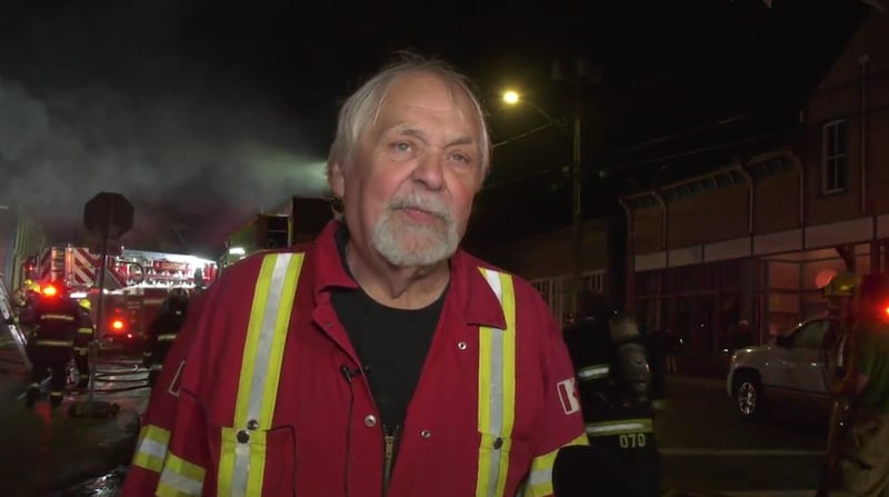 Cumberland Fire Rescue Chief Mike Williamson said crews were able to contain the fire to the section where it started. (Gord Kurbis)