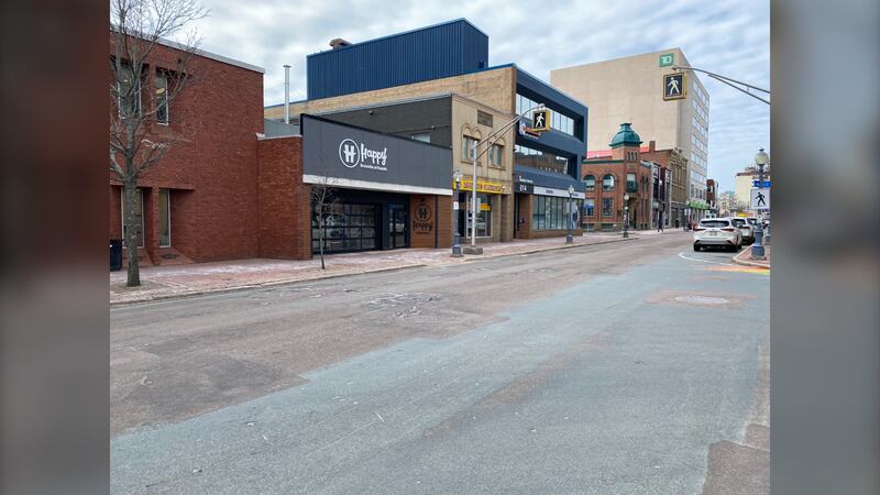 The Happy Craft Brewery on Main Street in Moncton, N.B., is pictured. (Derek Haggett / CTV Atlantic)