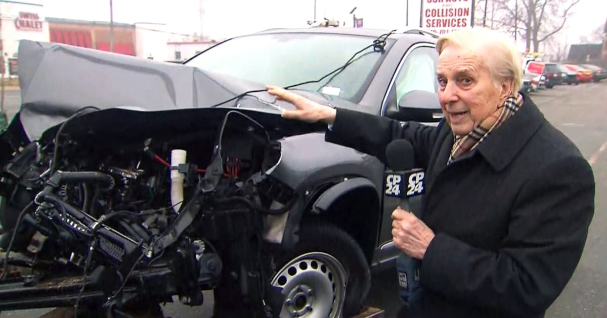 That time Lloyd Robertson reported live on CP24 after being involved in a ...