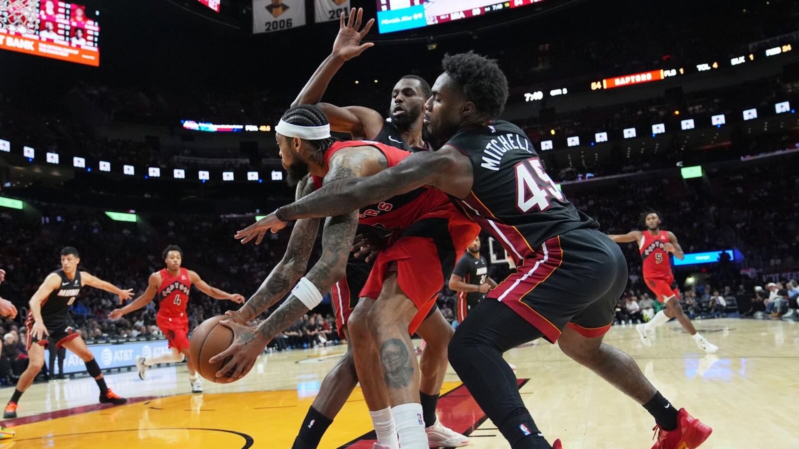 47 Raptors Raptors end 4-game skid with 106-96 win over Heat