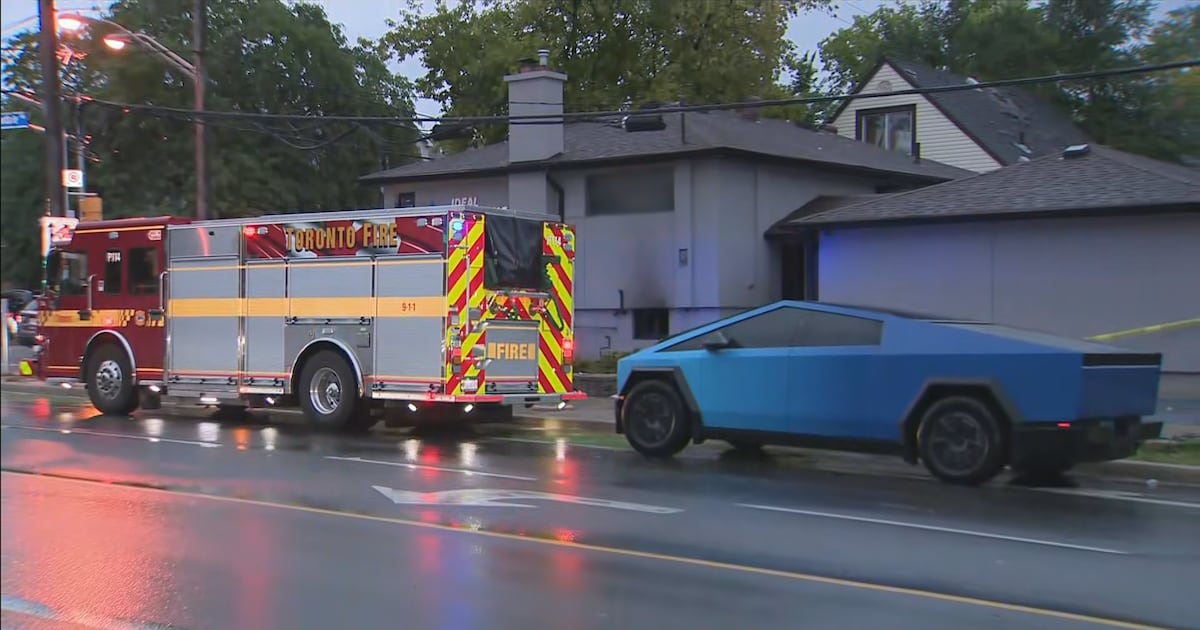 Police investigate suspicious fire in North York