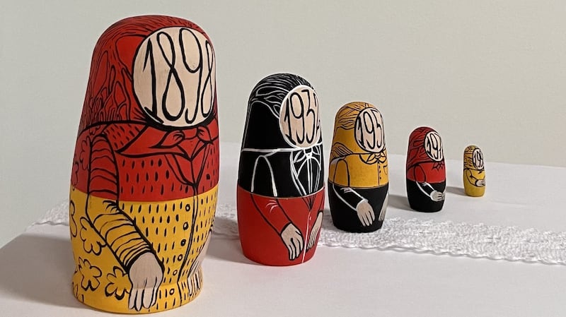Matryoshka dolls by Alina Karmadanova