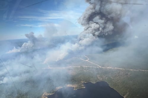Timmins 9 forest fire expected to spread as dry weather returns this week