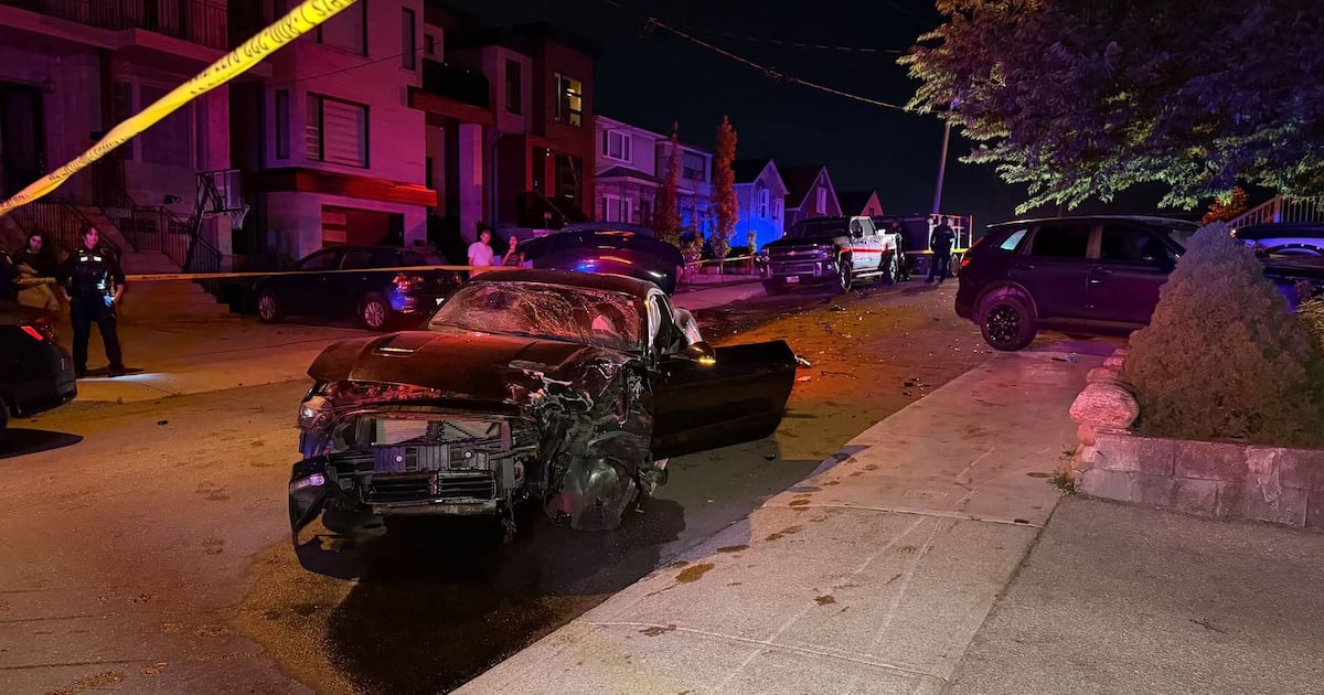 Three people hospitalized after three-vehicle collision