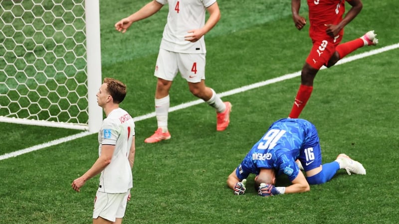 Canada advances to World Cup knockout stage despite 2-1 loss to Switzerland