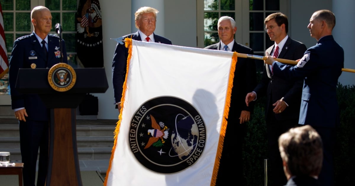Trump pledges ‘golden age’ of space travel