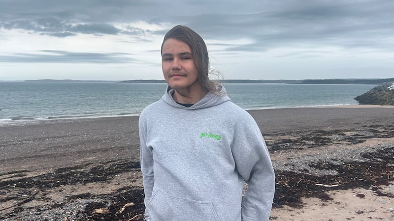 Finn Holland on beach