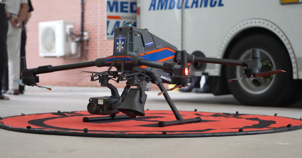 Peel Region medical drone pilot
