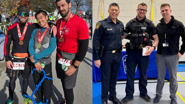 Why this Peel police officer is running a marathon in Mississauga in full uniform