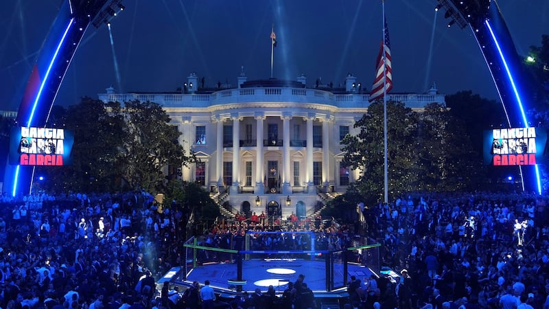 2 of 8 men charged in thwarted attack on UFC cage-fighting show at White House plead not guilty