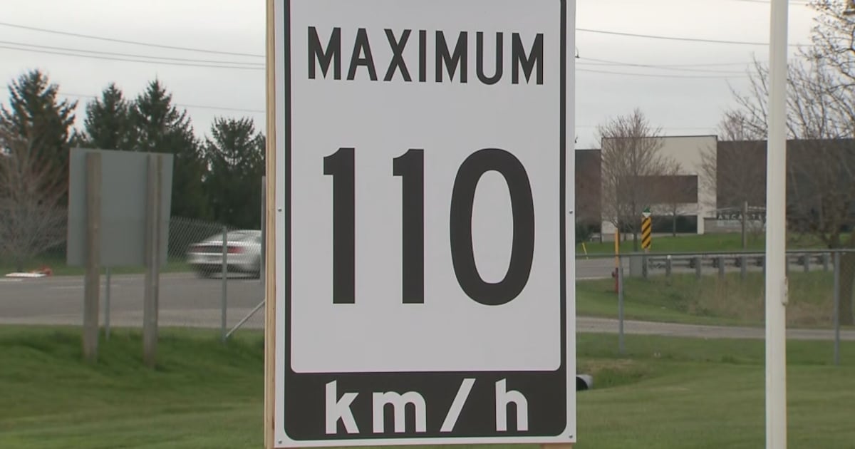 Speed limit rising to 110 km/h on all 400-series highways in Ontario: Ford