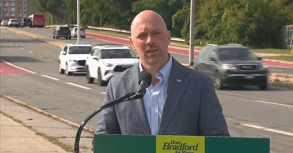 Brad Bradford wants to remove 12 km of Scarborough red bus lanes
