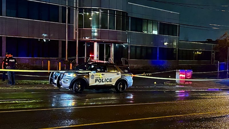 North York business that manufactures armoured vehicles damaged by gunfire