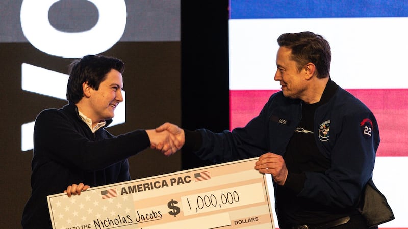 Elon Musk likely broke the law by giving voters US$1 million, Wisconsin board says