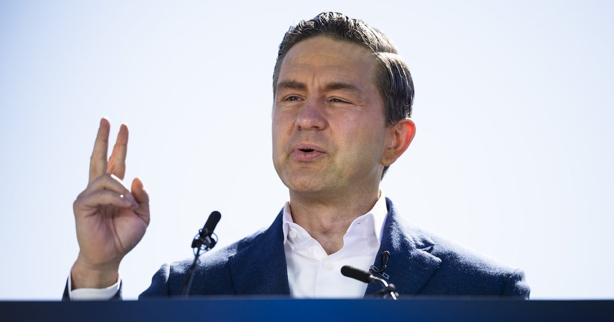 Poilievre reist nach Detroit, um sich für zollfreien Handel einzusetzen