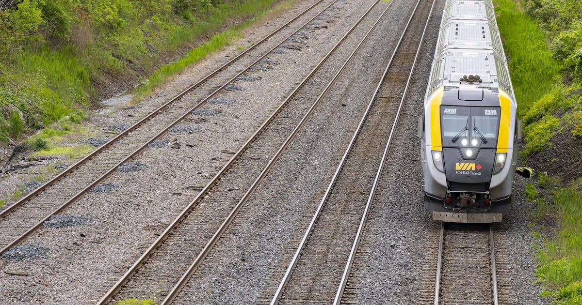 VIA Rail今秋调整渥太华—多伦多走廊班次 取消清晨班次
