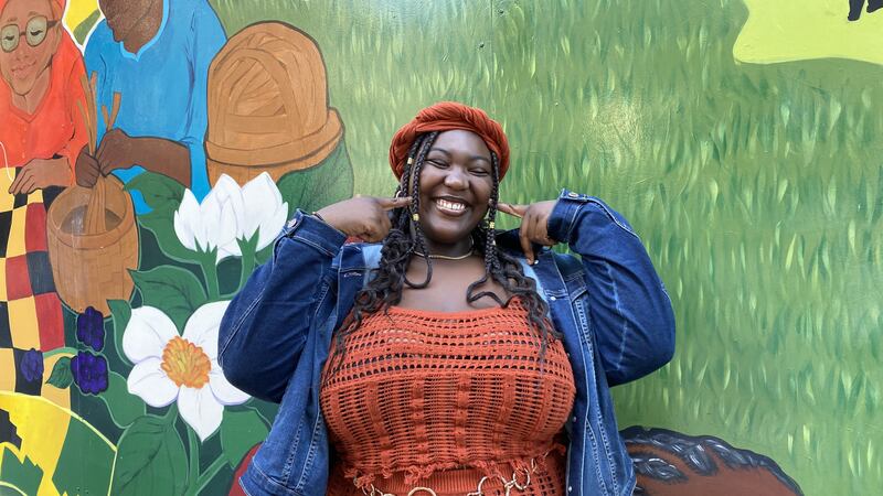 Illustrator Carmahn McCalla is pictured