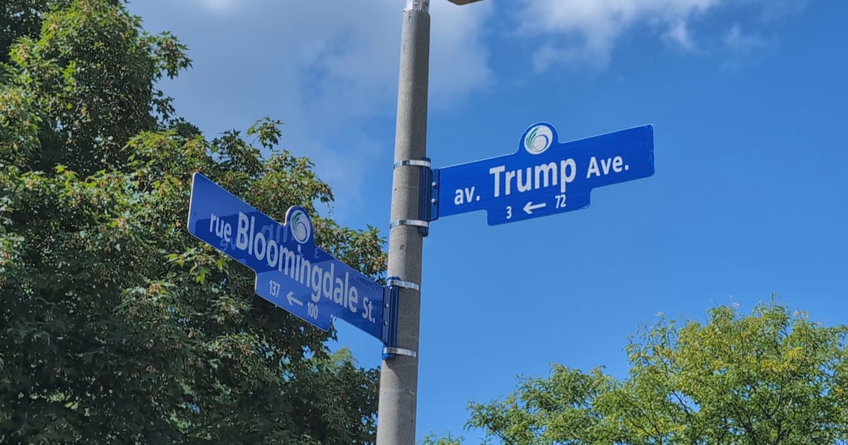 Ottawa council to vote on removing Trump's name from street