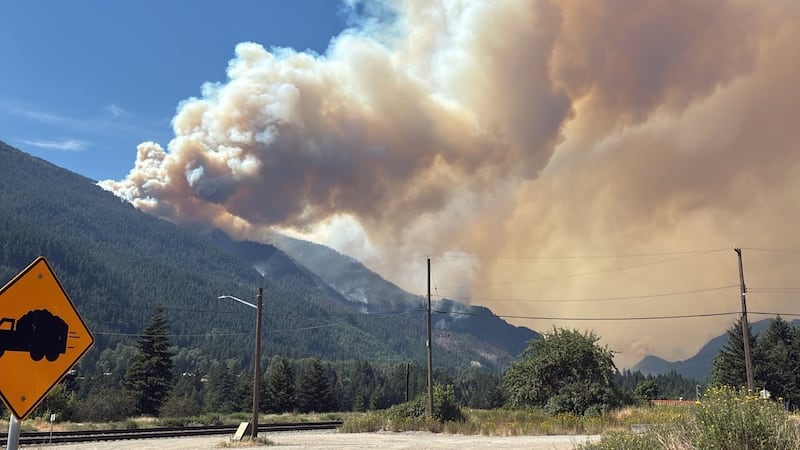 Hundreds of properties under evacuation orders as B.C. wildfire explodes in size