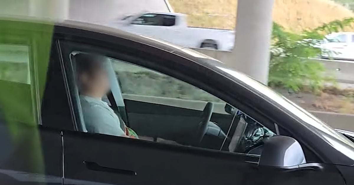 Tesla driver was sleeping behind the wheel, B.C. police say