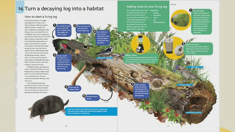 A page from "The Nature-Friendly East Coast Garden," as seen on CTV Your Morning Atlantic.