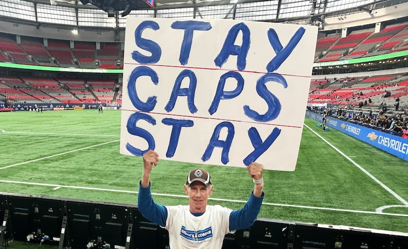 Barry Walker Whitecaps fan