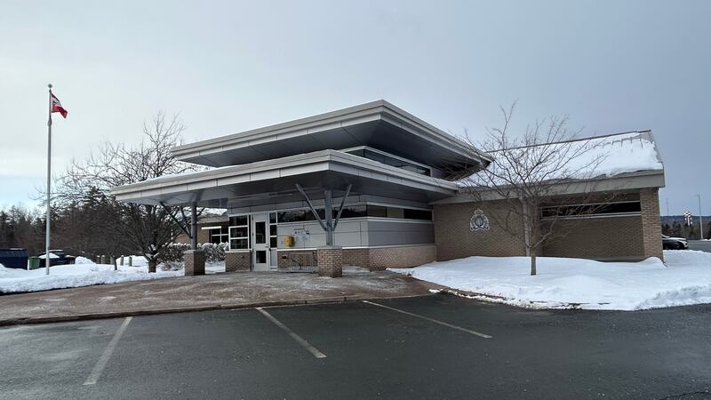 The Bible Hill RCMP detachment is seen in Bible Hill, N.S., on Feb. 5, 2026. (Jonathan MacInnis/CTV News Atlantic)