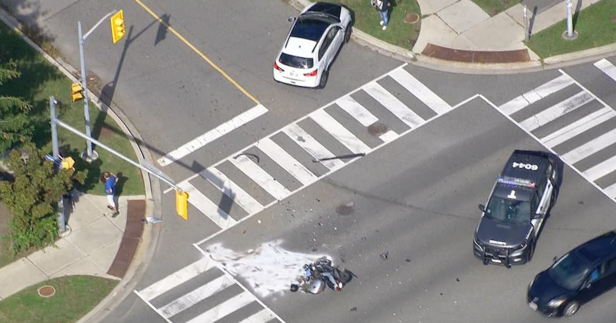 Motorcyclist seriously injured in Scarborough crash