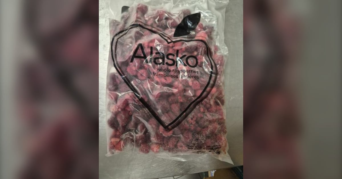 Frozen raspberries recalled over possible norovirus