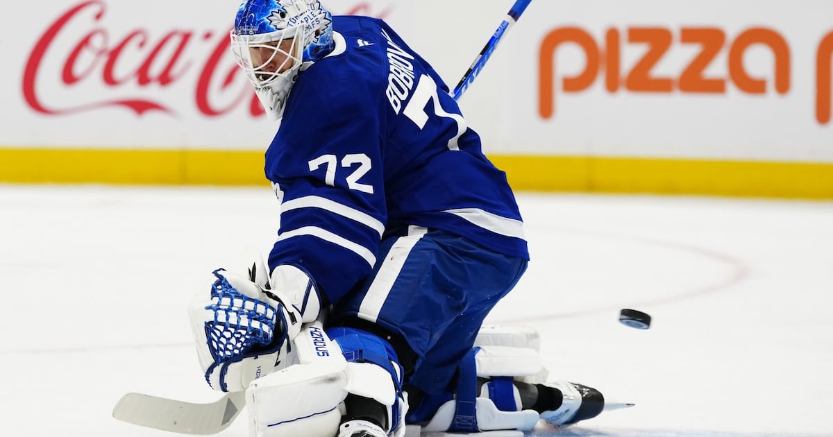 'Chipping away': Bobrovsky, Maple Leafs looking to find way out of early ...