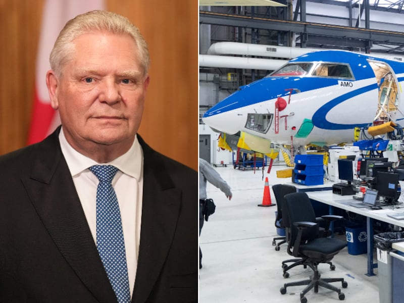 ‘Terrible timing;’ Doug Ford facing opposition criticism over purchase of $28.9M private jet