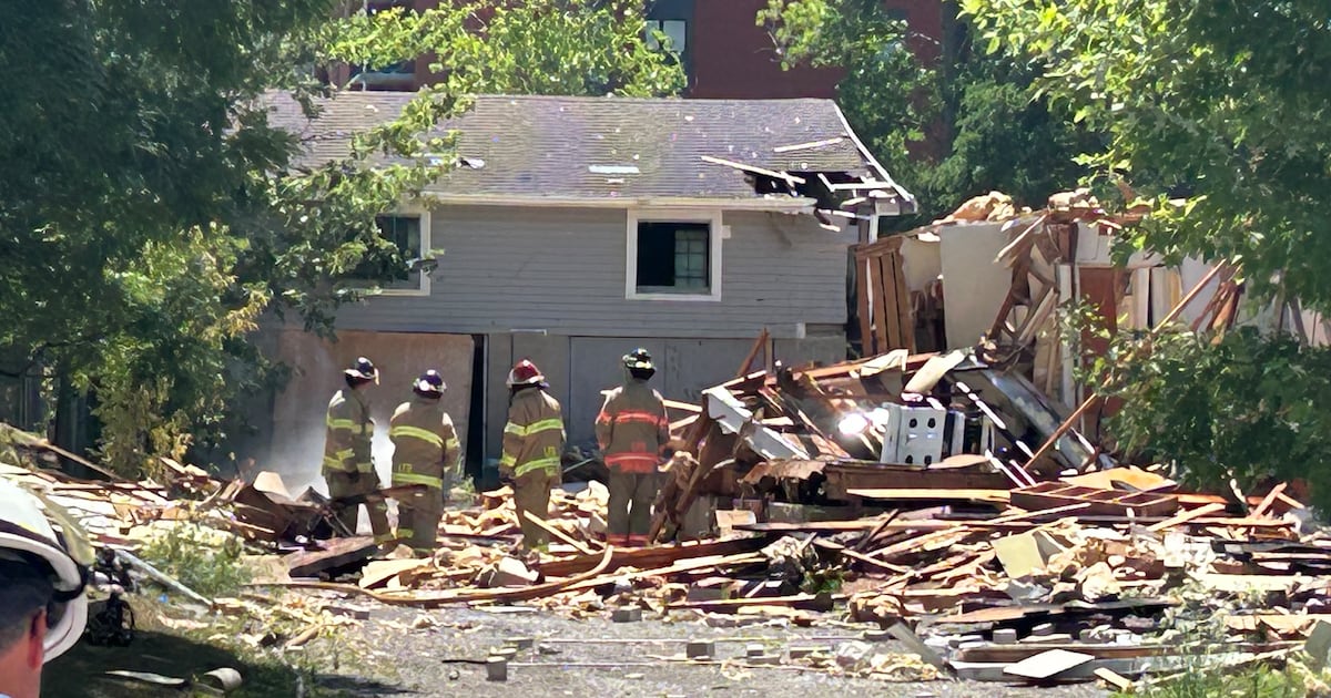 House destroyed after reported explosion, one person taken to hospital in ...
