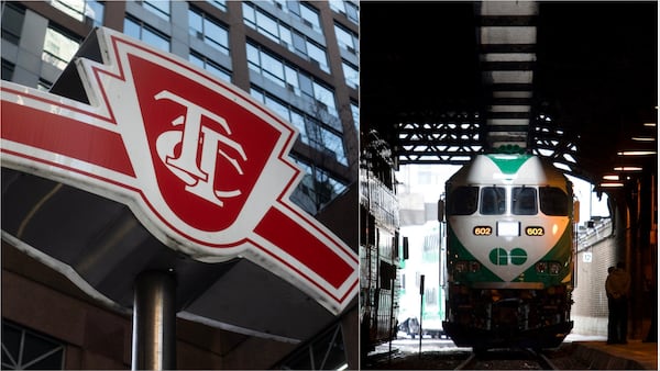 No trains running on portion of TTC Line 1 and Lakeshore West GO line this weekend