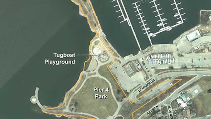 Hamilton’s Pier 4 Park Beach closed due to toxin-producing blue-green algae