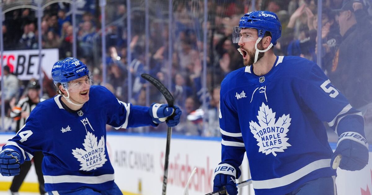 Woll nets shutout as injury-riddled Maple Leafs burn Devils 4-0