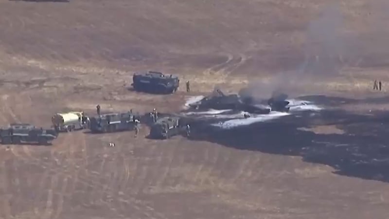 Marine Corps says F-35B stealth fighter crashed in California, pilot ejected