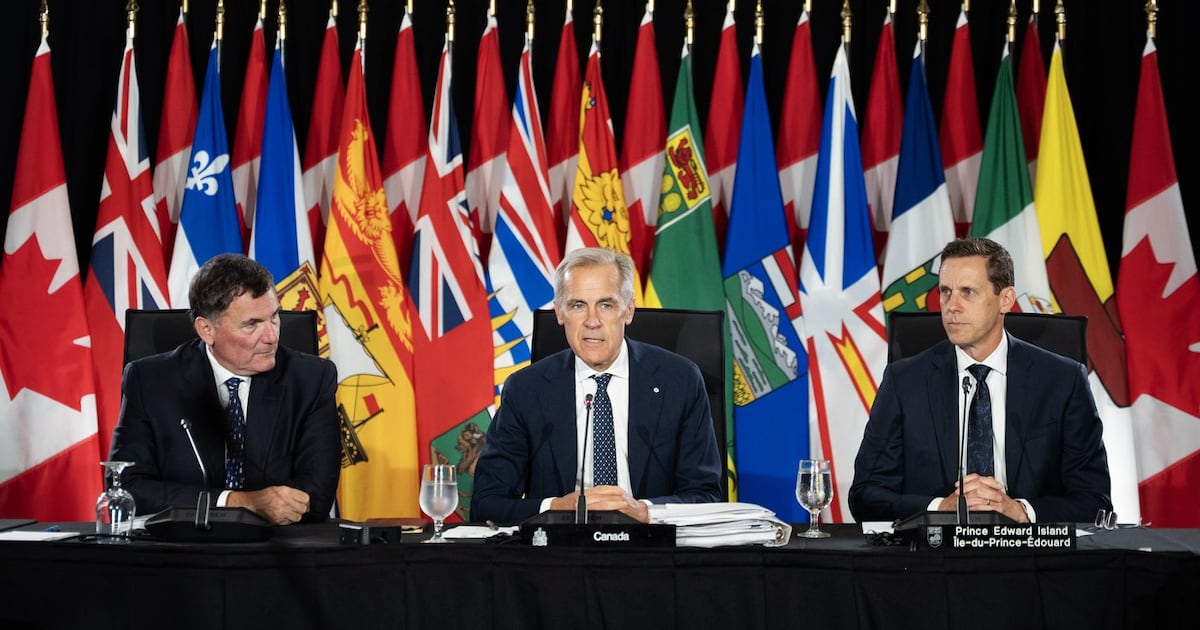 PM Carney wraps up premiers meeting, says leaders are united in face of Trump tariff threats